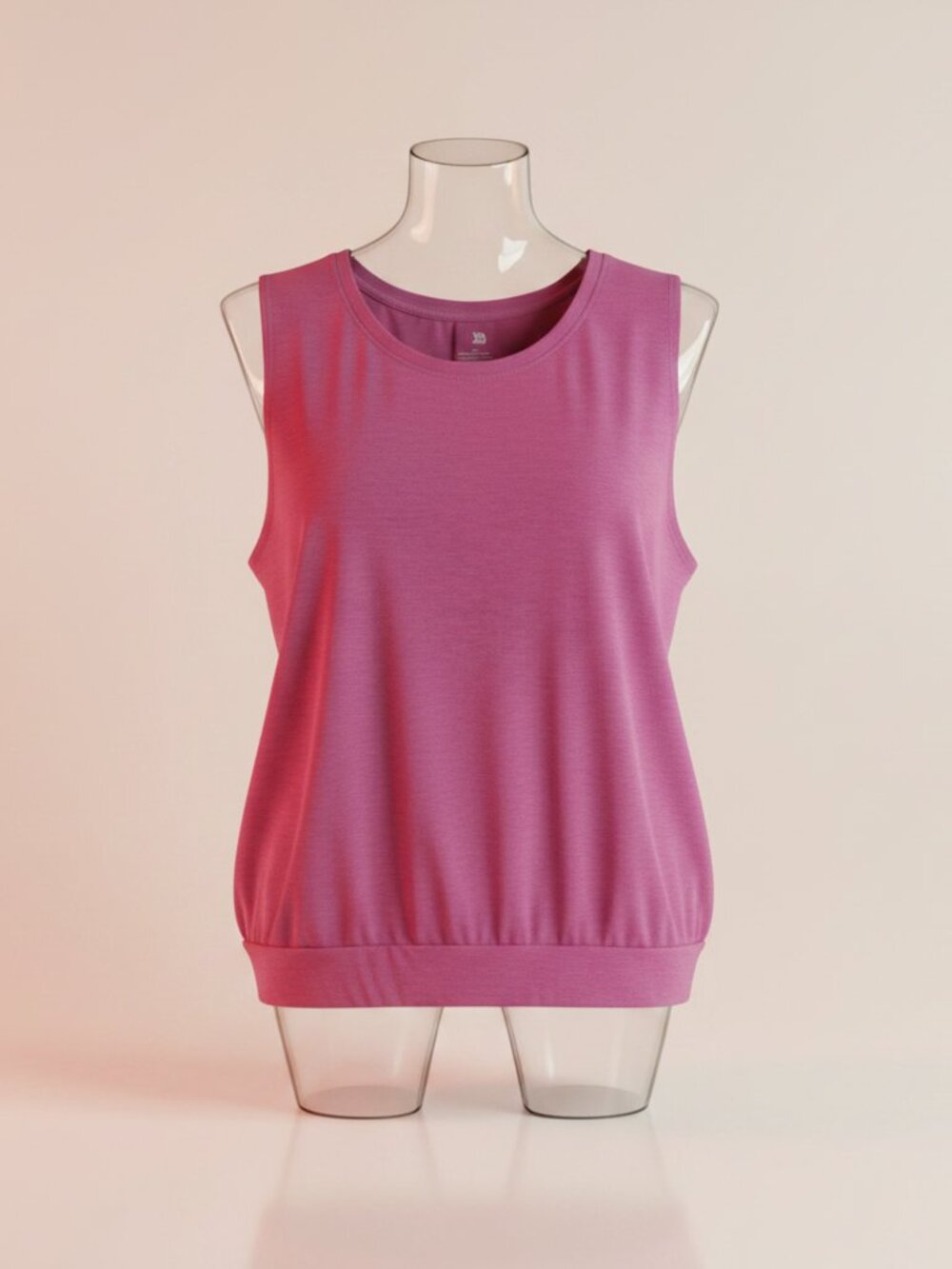 New w/out Tags All In Motion - Loose Fit Muscle T-shirt - XLarge Heather Pink